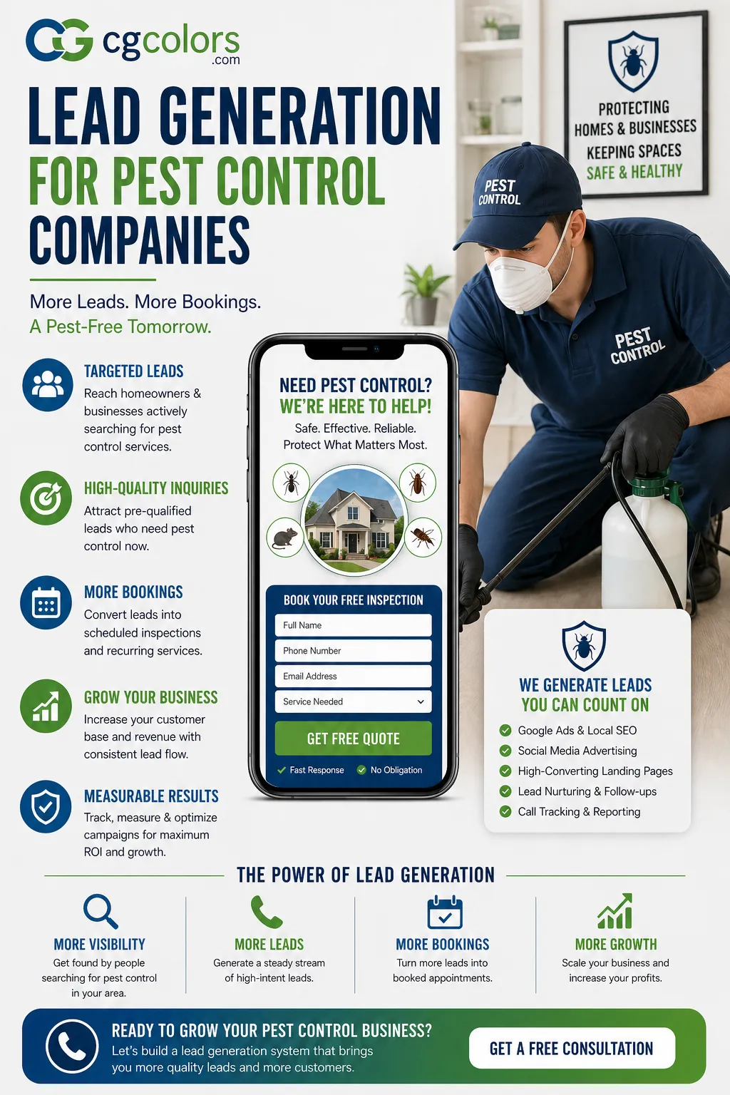 Lead Generation for Pest Control Companies