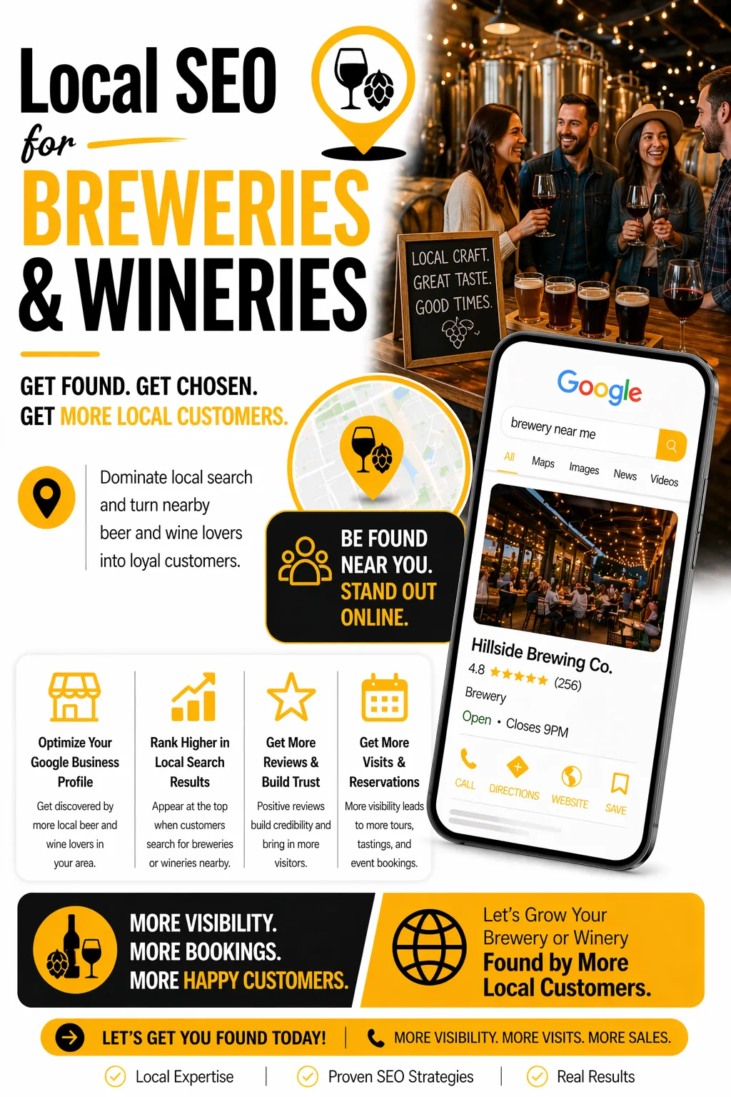 Local SEO for Breweries and Wineries