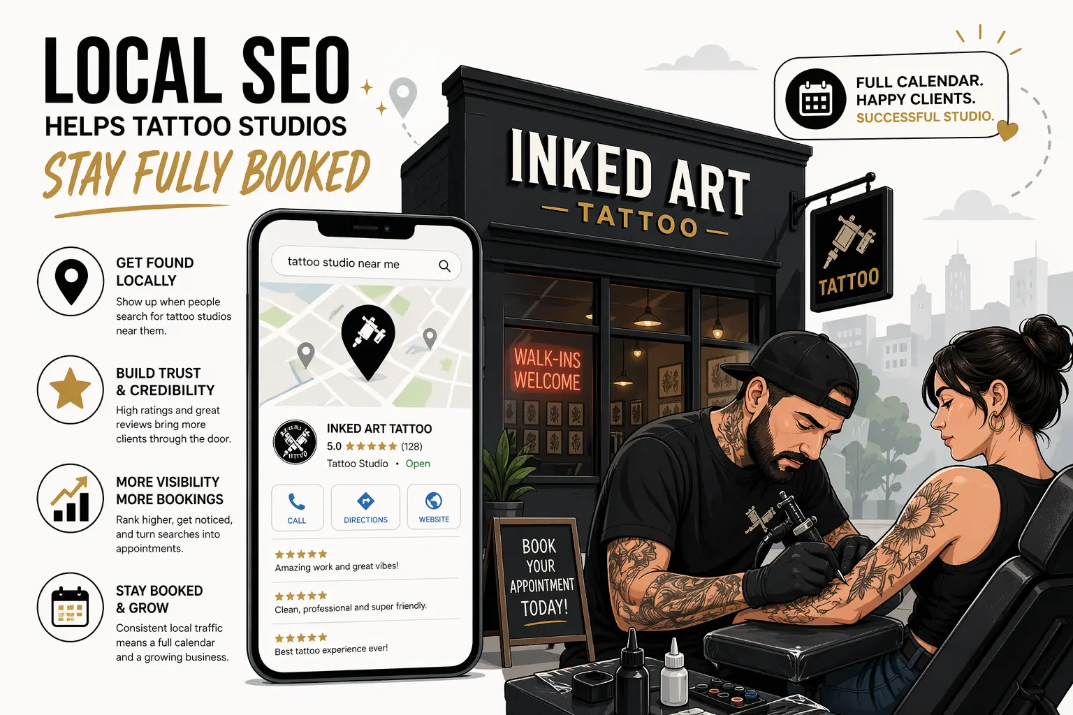 Local SEO for Tattoo Studios