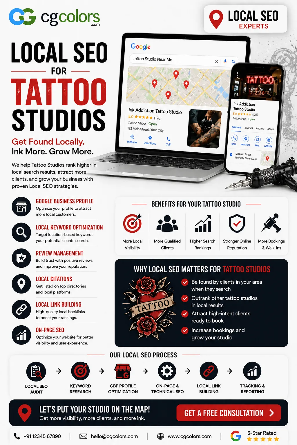 Local SEO for Tattoo Studios
