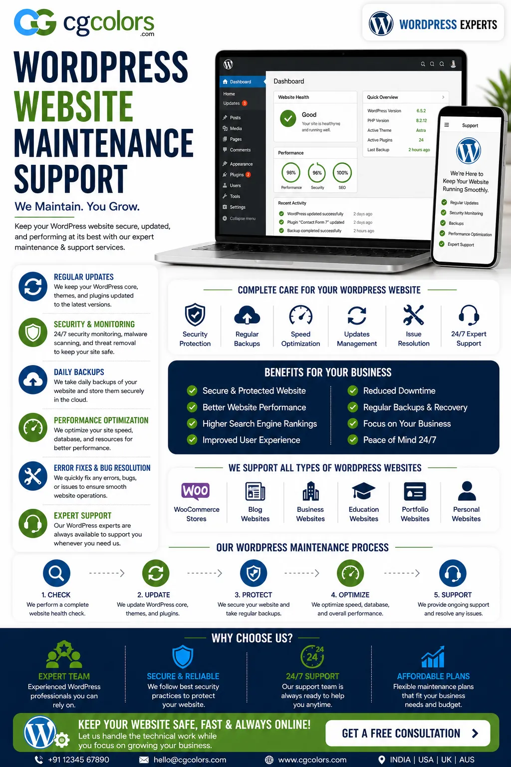 WordPress Maintenance & Support