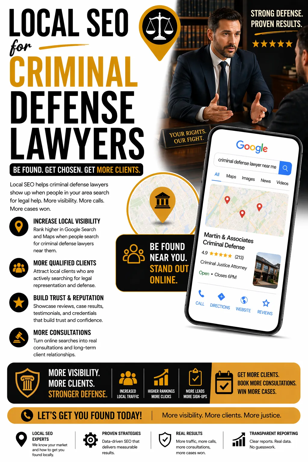 Local SEO for Criminal Defense Lawyers