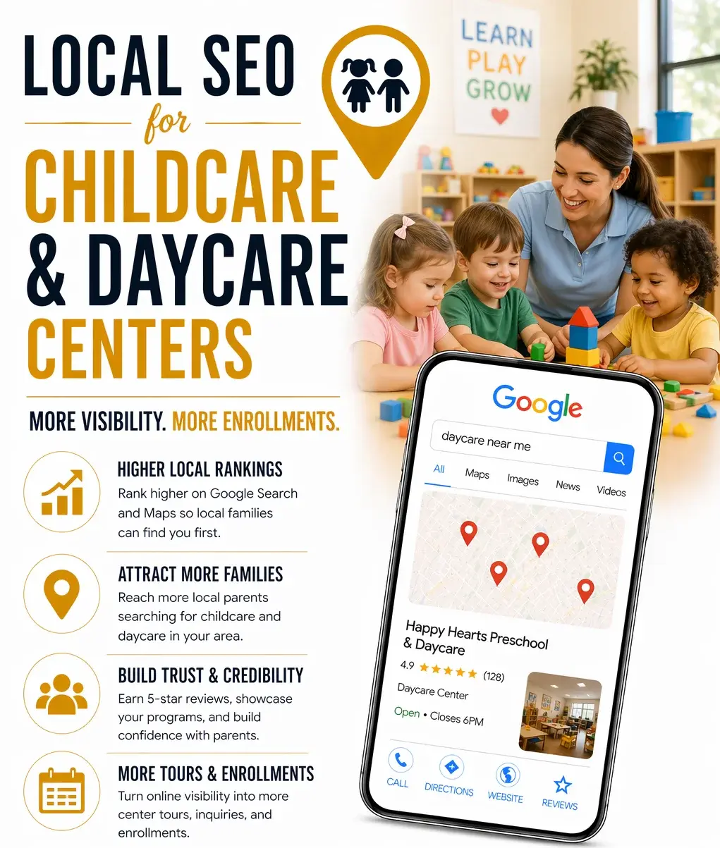Local SEO for Childcare and Daycare Centers