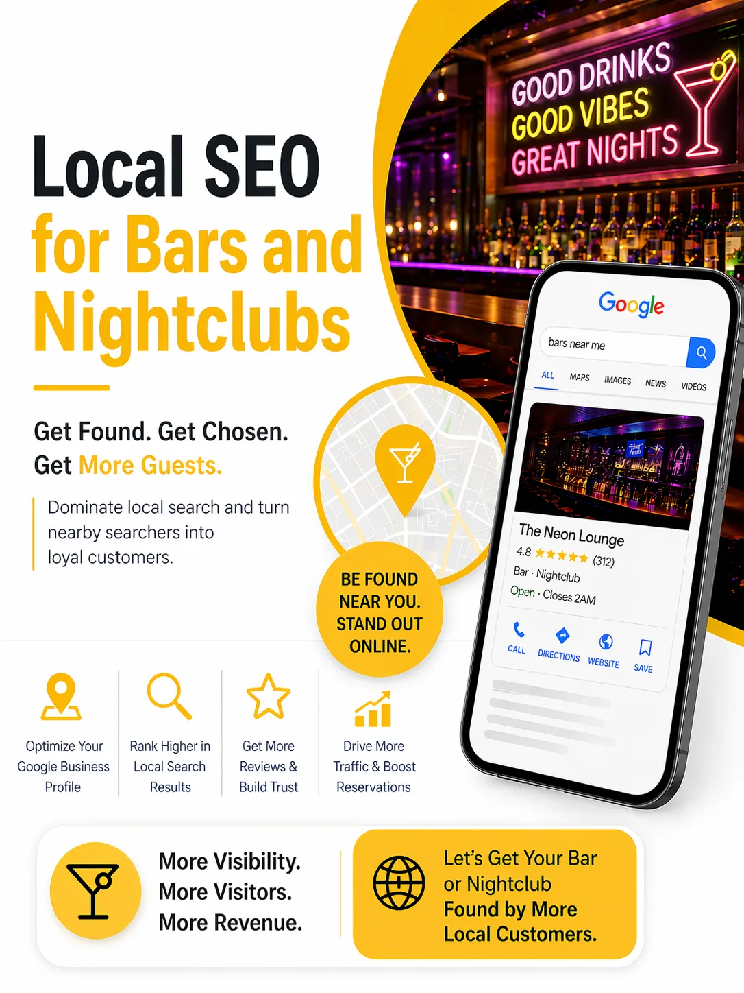 Local SEO for Bars and Nightclubs