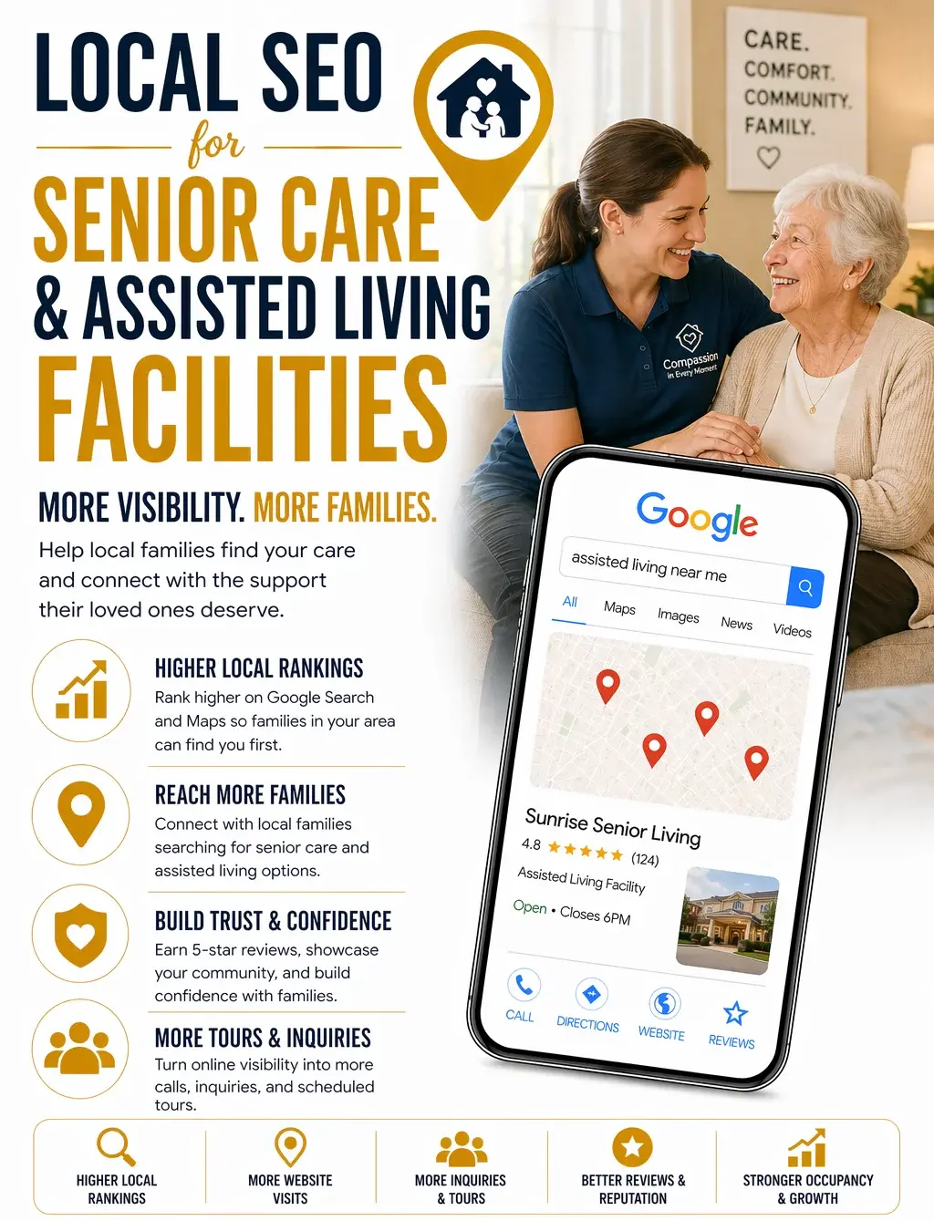 Local SEO for Senior Care and Assisted Living Facilities